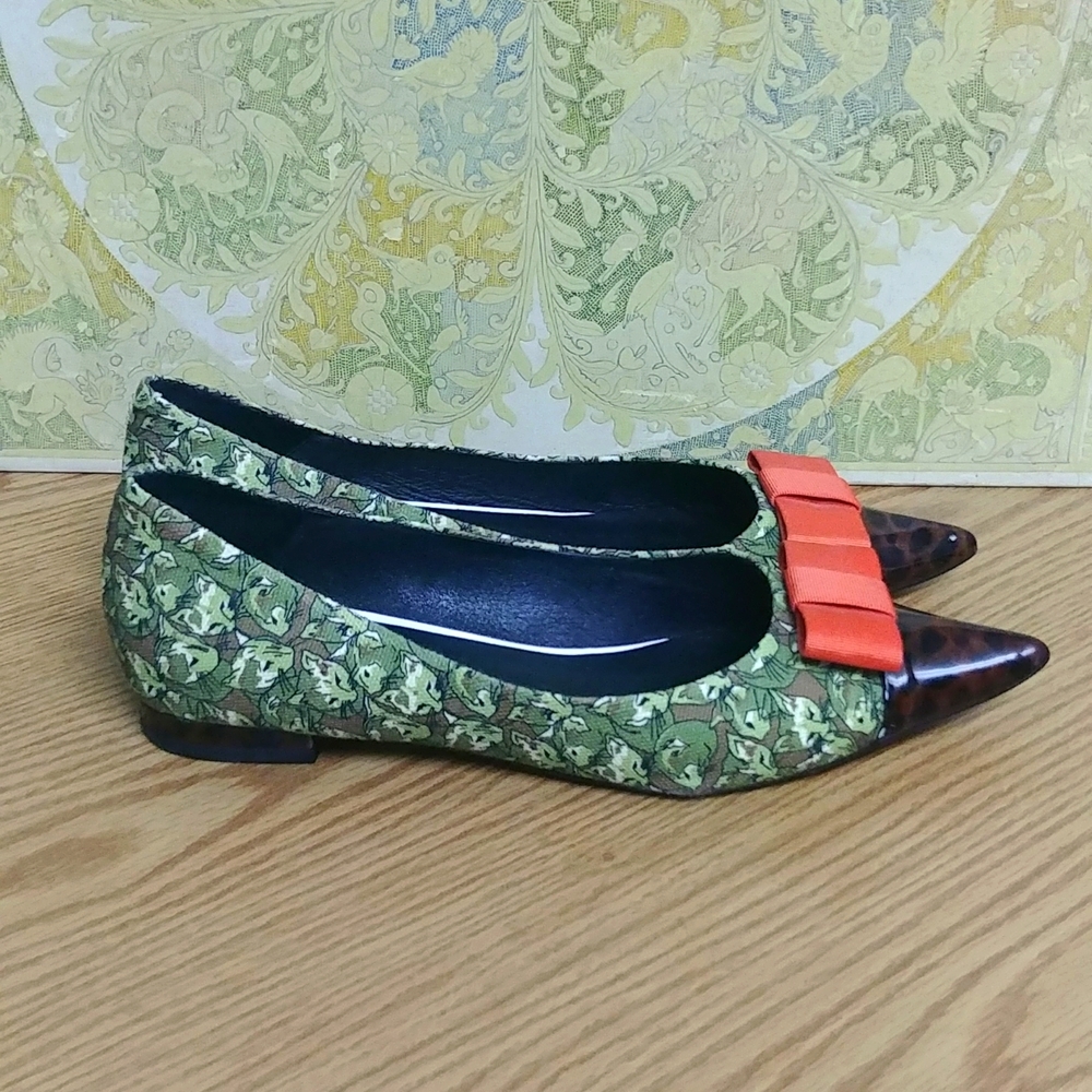 Anthropologie x Peter Som Cat Flats 40/9